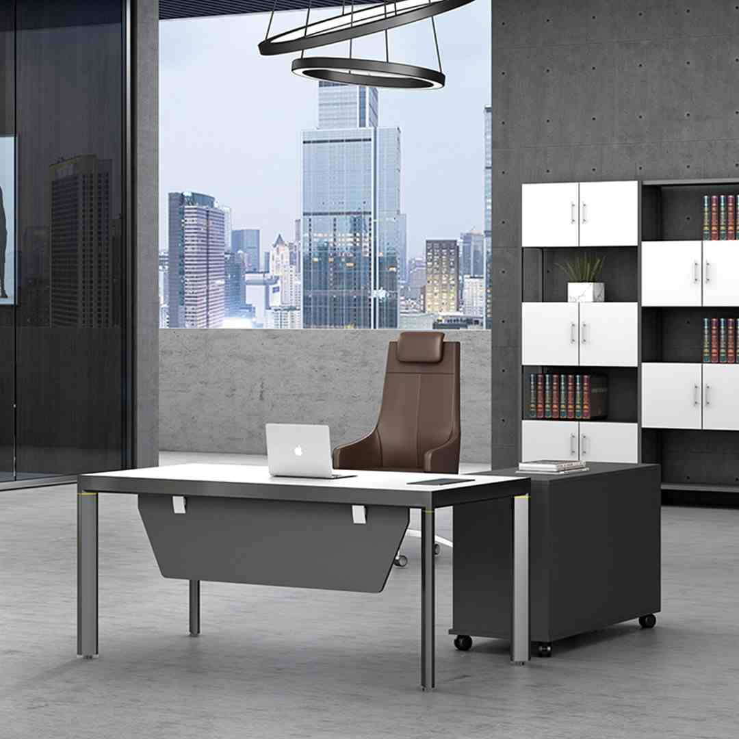 Carver Black Manager table MOT004