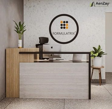 Wooden Reception Desk RD009